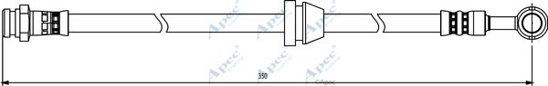 APEC BRAKING Тормозной шланг HOS3822